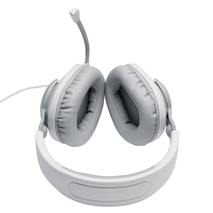 JBL Quantum 100 (White) - Wired Over-Ear Gaming Headphones - GameStore.mt | Powered by Flutisat