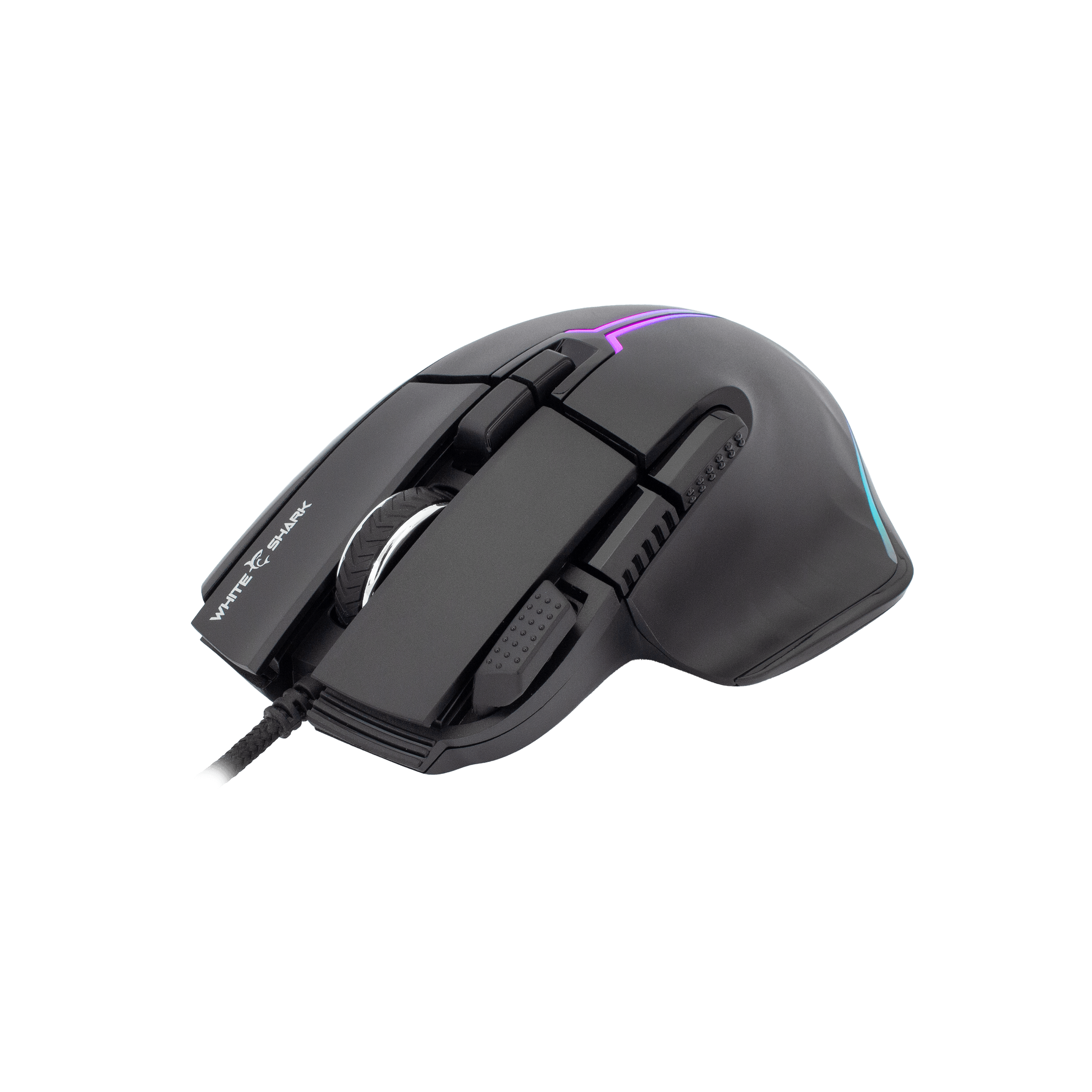 White Shark MARROK RGB Gaming Mouse - Black - GameStore.mt | Powered by Flutisat