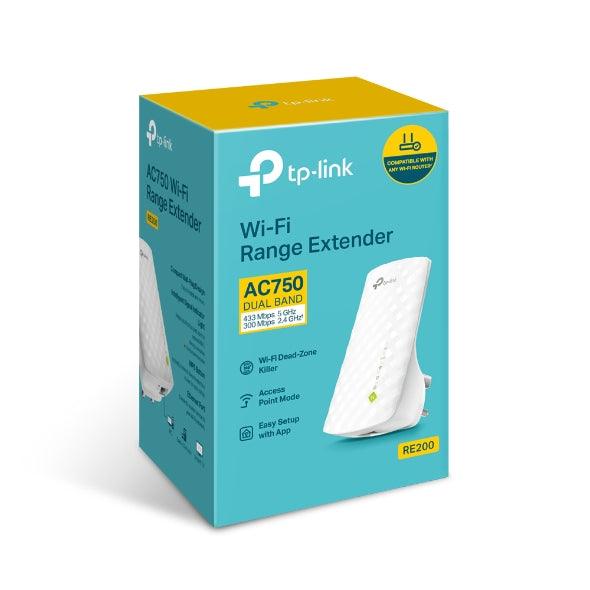 TP-Link RE200 AC750 Wi-Fi Range Extender - GameStore.mt | Powered by Flutisat