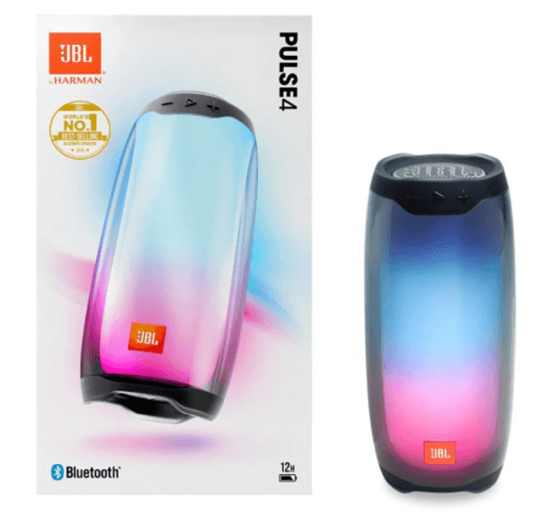 JBL Pulse 4 - Waterproof Portable Bluetooth Speaker with Light Show - Black - GameStore.mt | Powered by Flutisat