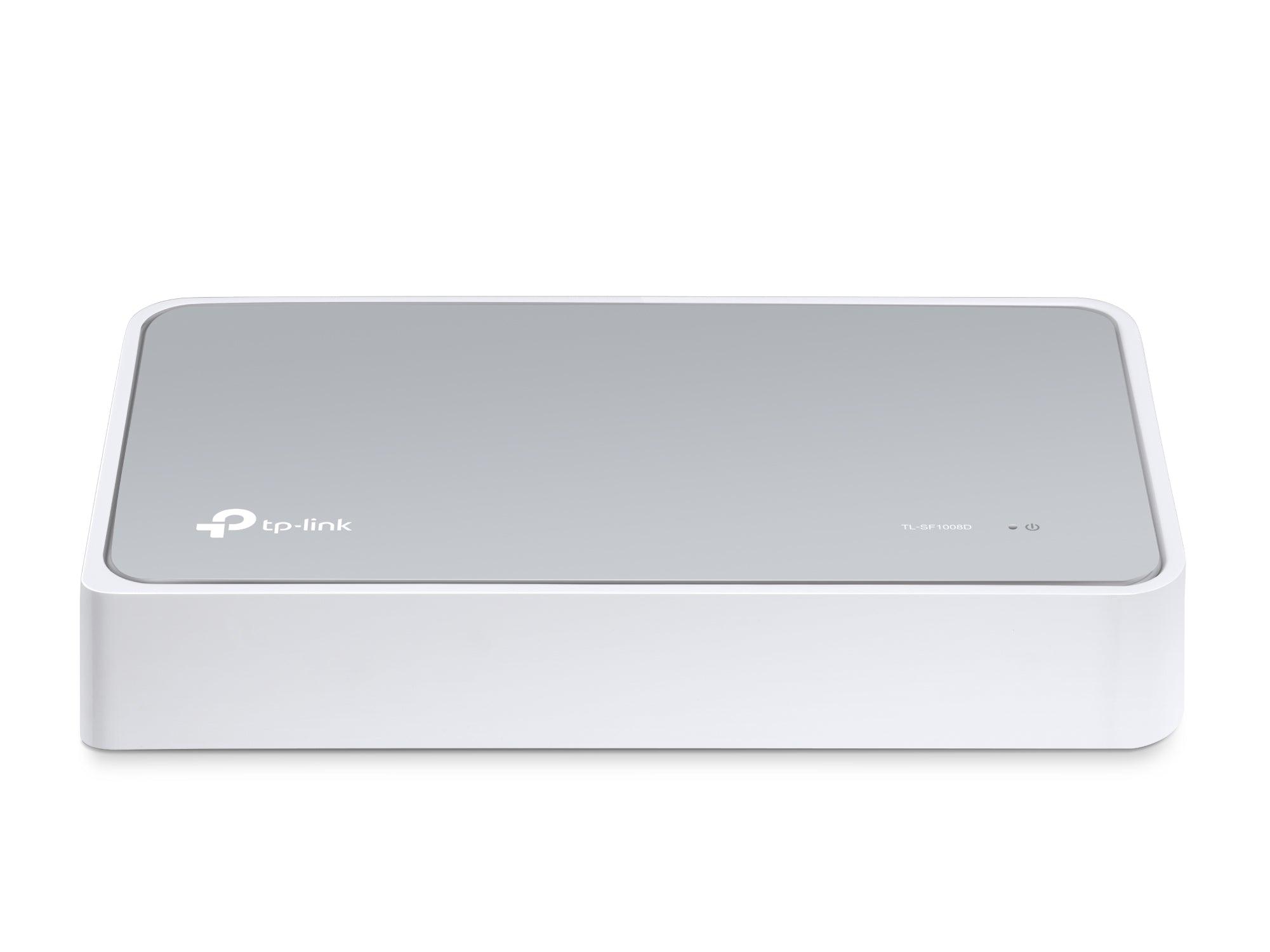 TP-LINK TL-SF1008D 8-PORT NETWORK SWITCH 10/100MBPS DESKTOP SWITCH - GameStore.mt | Powered by Flutisat