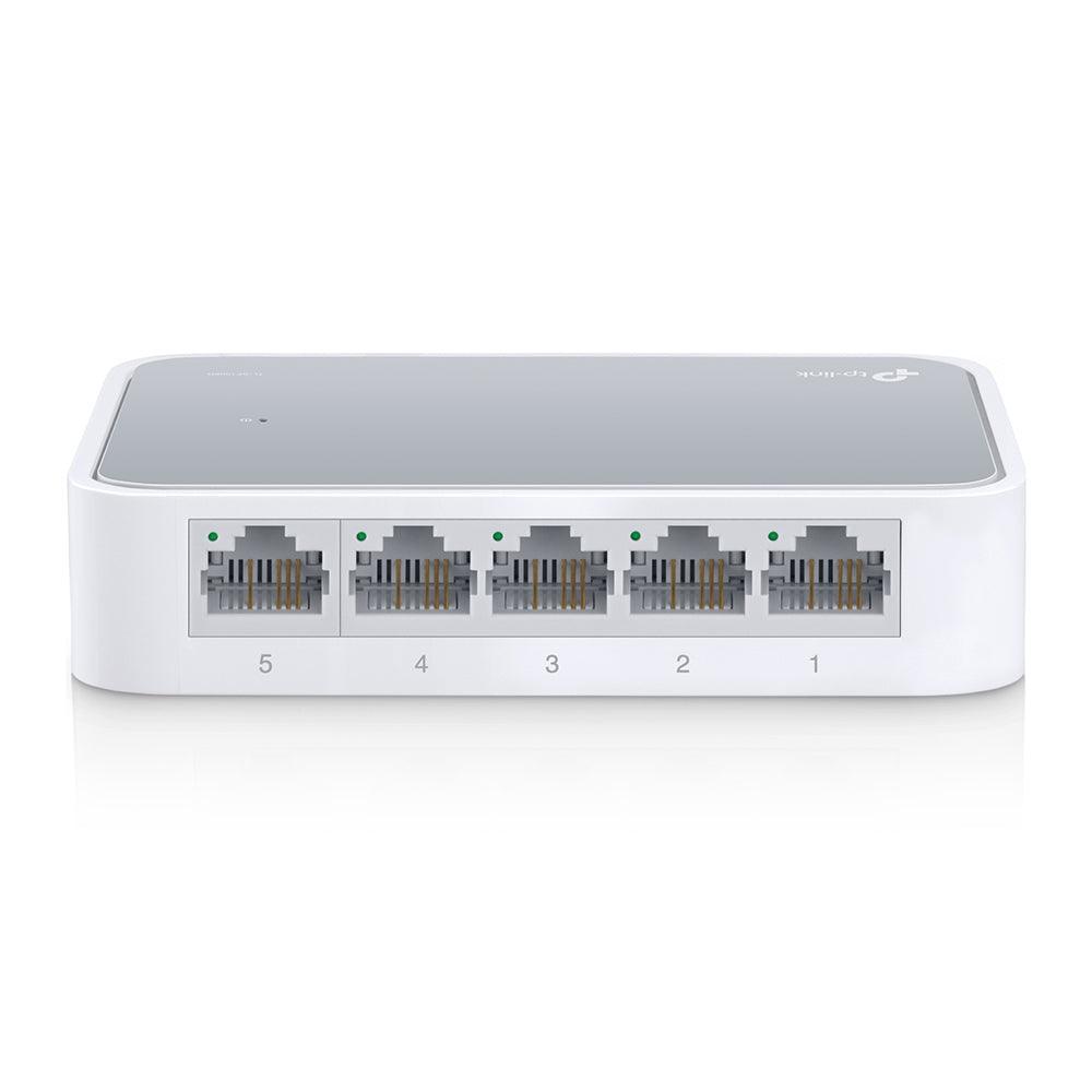 TP-LINK TL-SF1005D 5-Port NETWORK SWITCH 10/100Mbps DESKTOP SWITCH - GameStore.mt | Powered by Flutisat