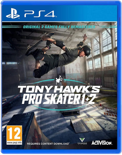 Tony Hawk's Pro Skater 1 + 2 (PS4) - GameStore.mt | Powered by Flutisat
