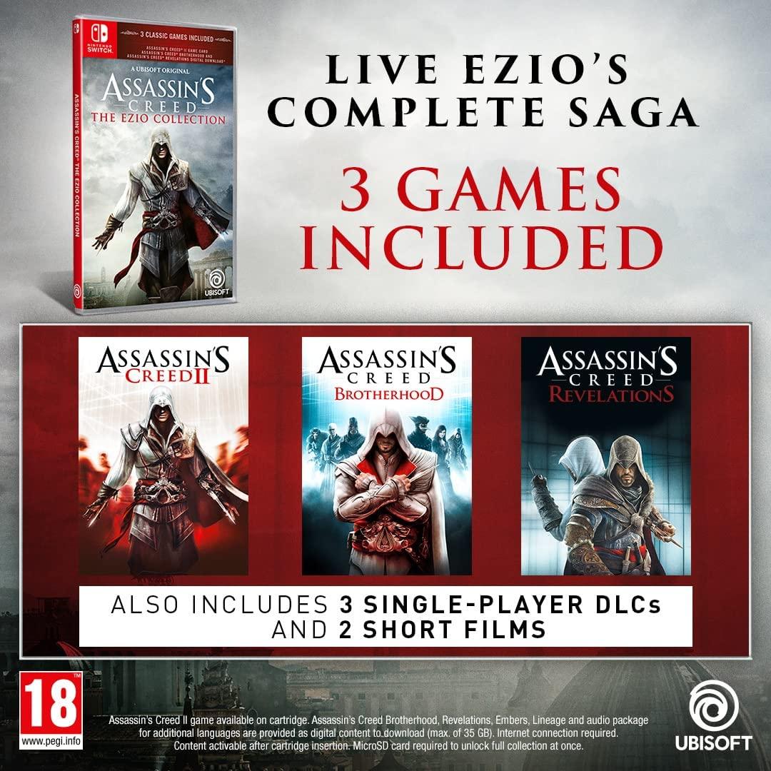 Assassins Creed The Ezio Collection (Nintendo Switch) (Pre - owned) - GameStore.mt