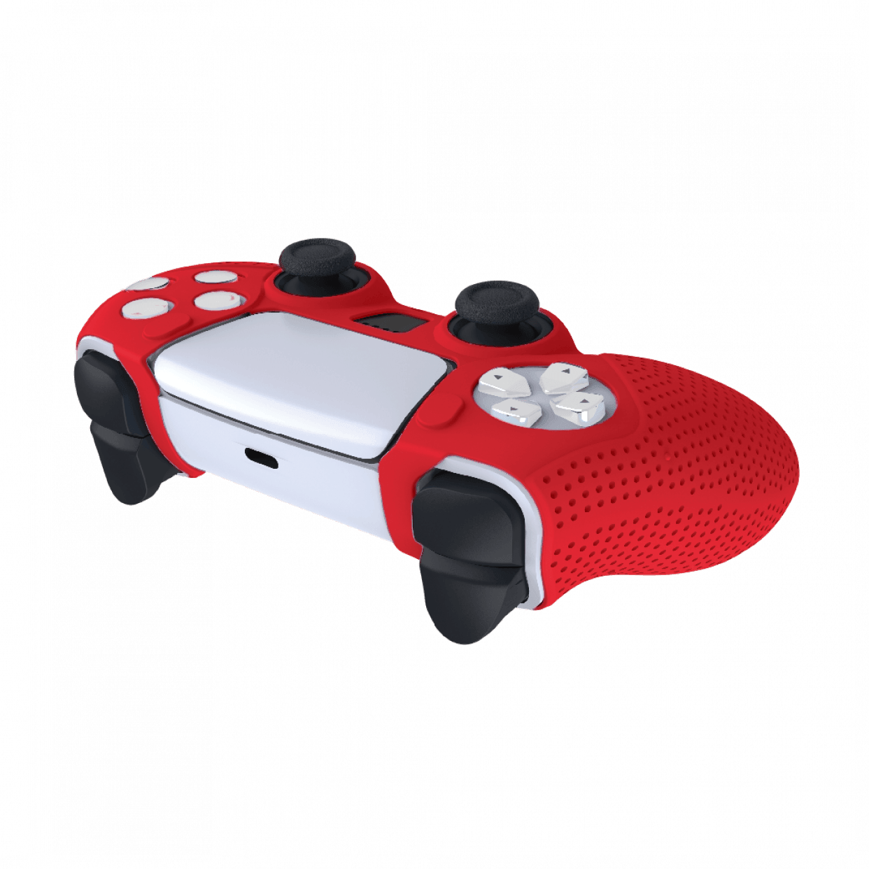 BODY LOCK Red Sillicone case for PS5 controller - GameStore.mt