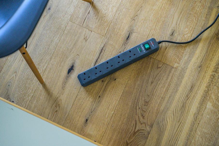 Brennenstuhl Eco - Line, 5 - way extension lead with Surge Protection - GameStore.mt