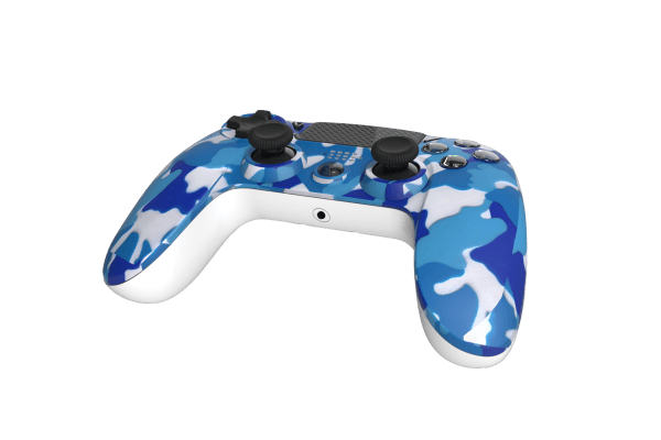 Freaks & Geeks Wireless PS4/PS5 Controller - Camo Blue - GameStore.mt | Powered by Flutisat