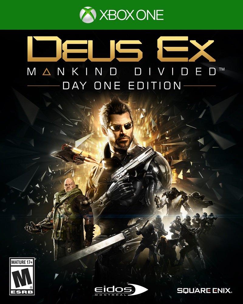 Deus Ex: Mankind Divided - Day One Edition (Xbox One) (Pre - owned) - GameStore.mt