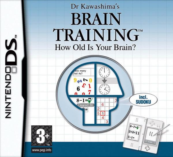 Dr Kawashima's Brain Training: How Old Is Your Brain? (Nintendo DS) (Pre - owned) - GameStore.mt