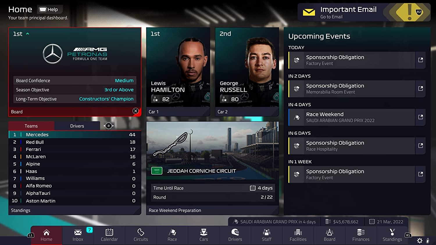 F1 Manager 2022 (PS5) - GameStore.mt