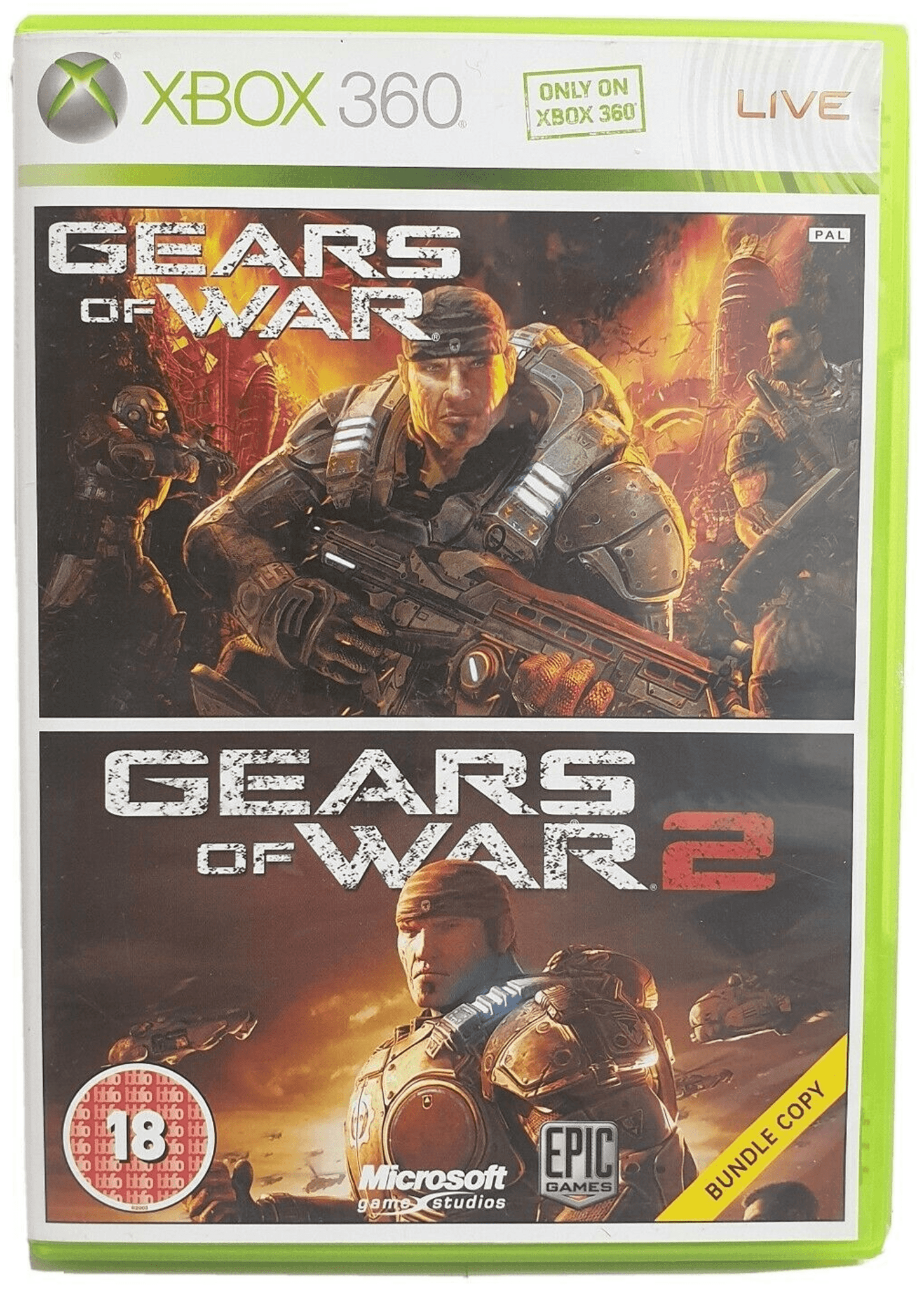 Gears of War 1 & 2 Bundle Copy (Xbox 360) (Pre - owned) - GameStore.mt