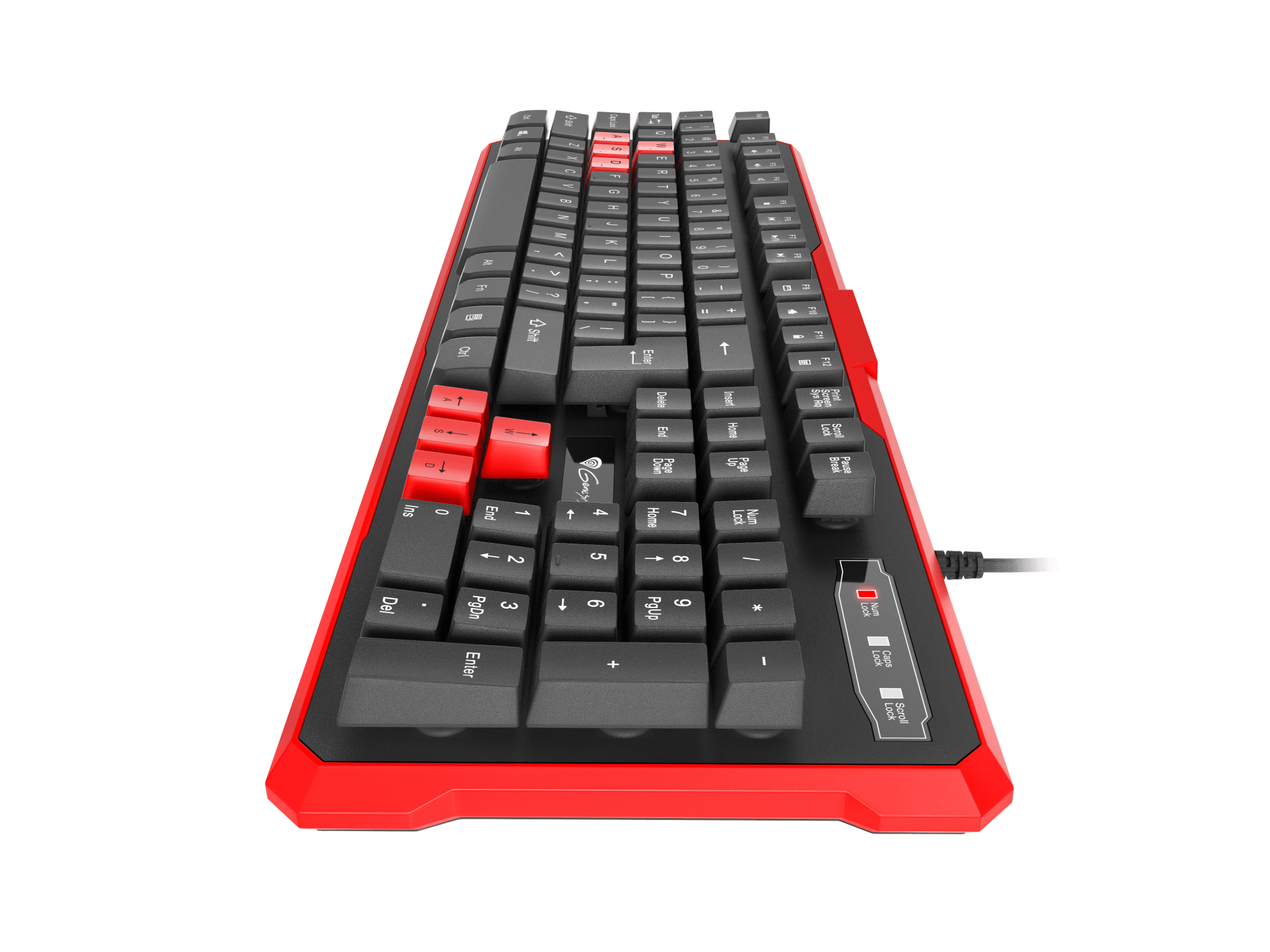 Genesis RHOD 110 Gaming Keyboard (US Layout) - Red - GameStore.mt