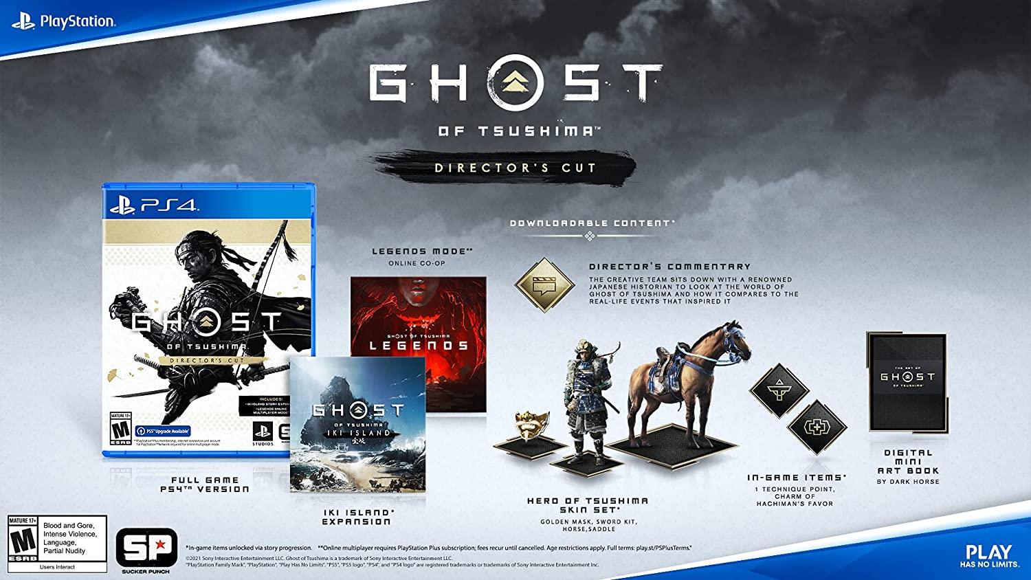 Ghost of Tsushima - Director's Cut (PS4) - GameStore.mt