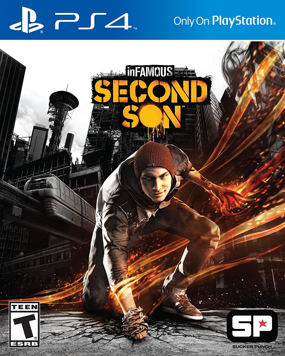 inFAMOUS Second Son (PS4) (Pre - owned) - GameStore.mt