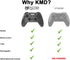 KMD Bluetooth Wireless Pro Controller For Switch - Black (Nintendo Switch) - GameStore.mt