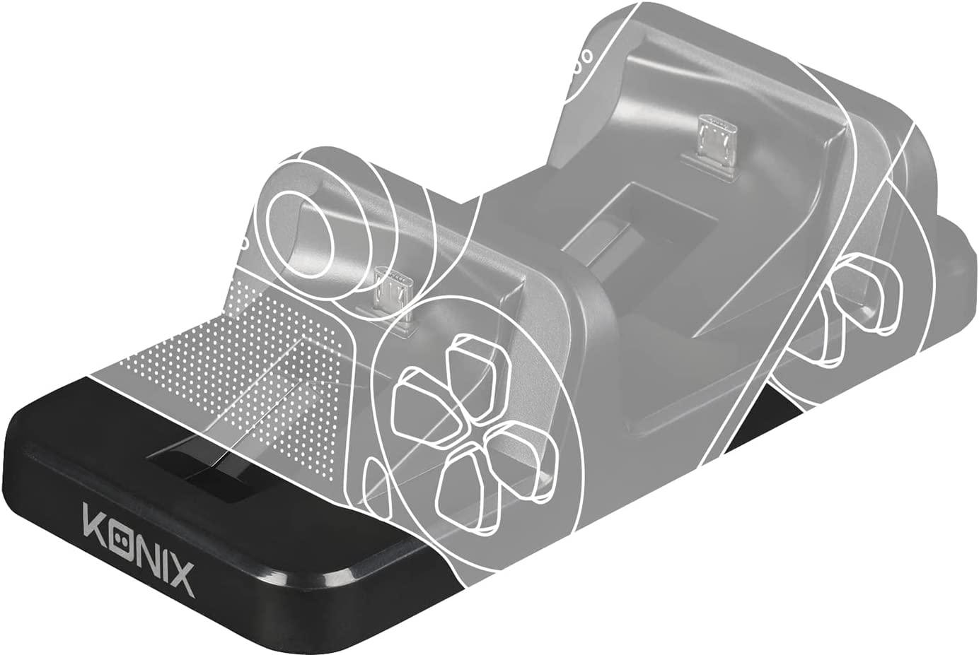 Konix Mythics Dual Charger PS4 - GameStore.mt