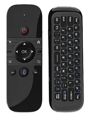 M8 Backlit Air Mouse Smart Voice Remote Control 2.4G RF Wireless Keyboard - GameStore.mt