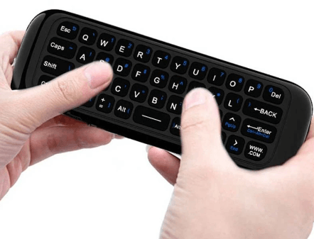 M8 Backlit Air Mouse Smart Voice Remote Control 2.4G RF Wireless Keyboard - GameStore.mt