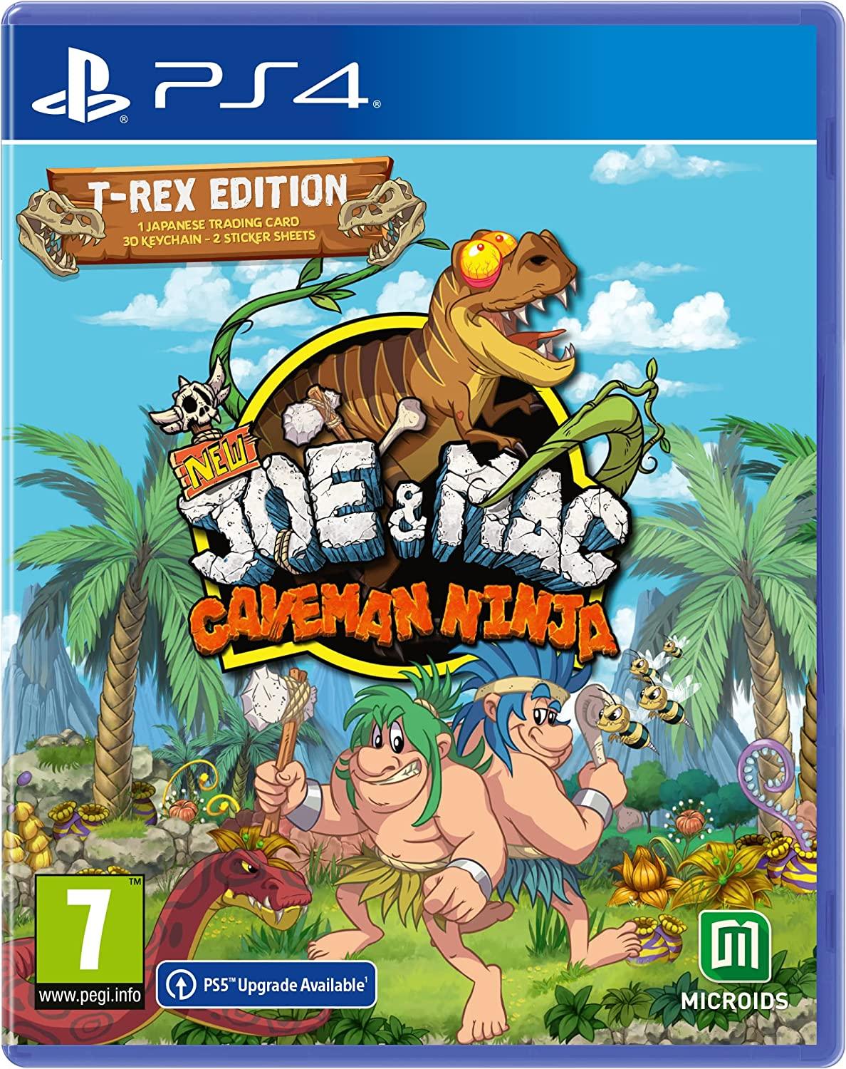New Joe and Mac: Caveman Ninja - T - Rex Edition (PS4) - GameStore.mt