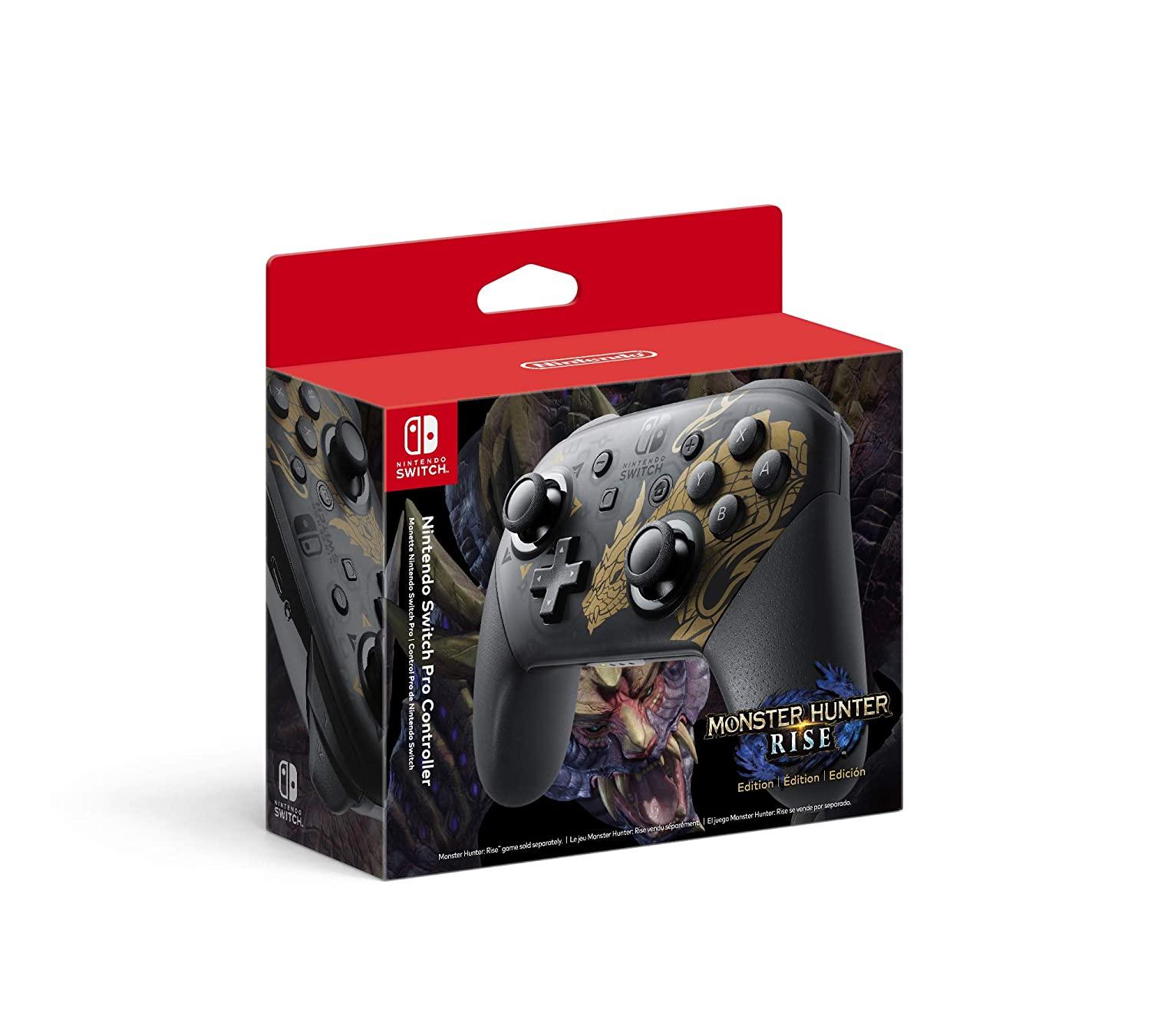 Nintendo Switch Pro Controller Monster Hunter Rise Edition - Switch - GameStore.mt