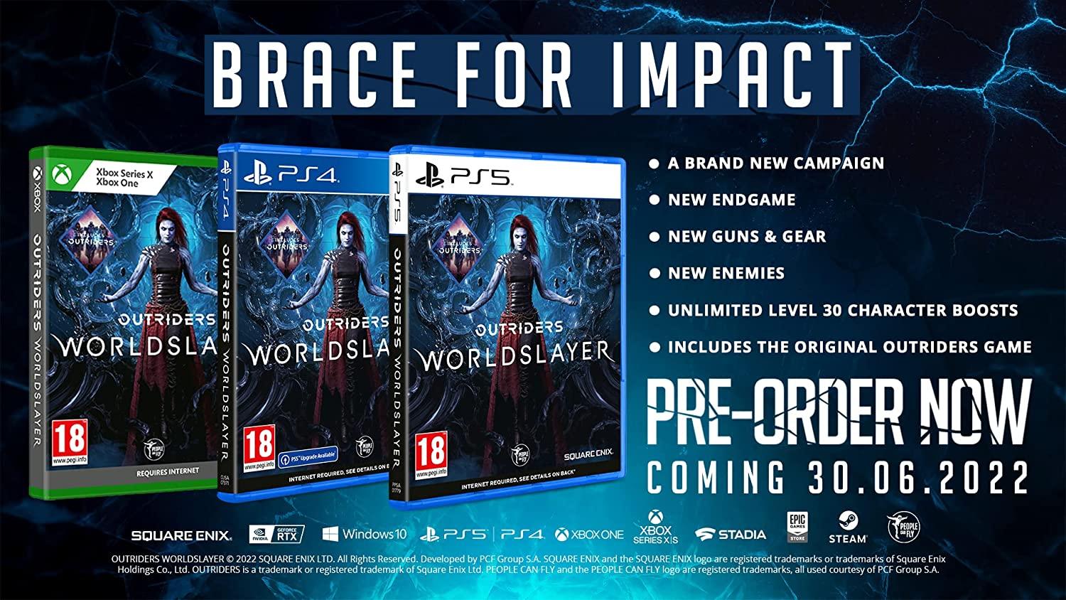 Outriders Worldslayer (PS5) - GameStore.mt