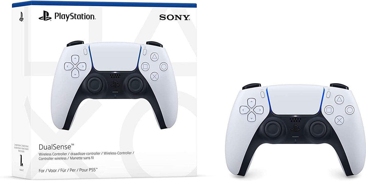 PlayStation 5 DualSense Wireless Controller - White - GameStore.mt