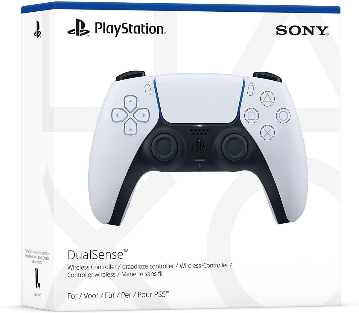 PlayStation 5 DualSense Wireless Controller - White - GameStore.mt