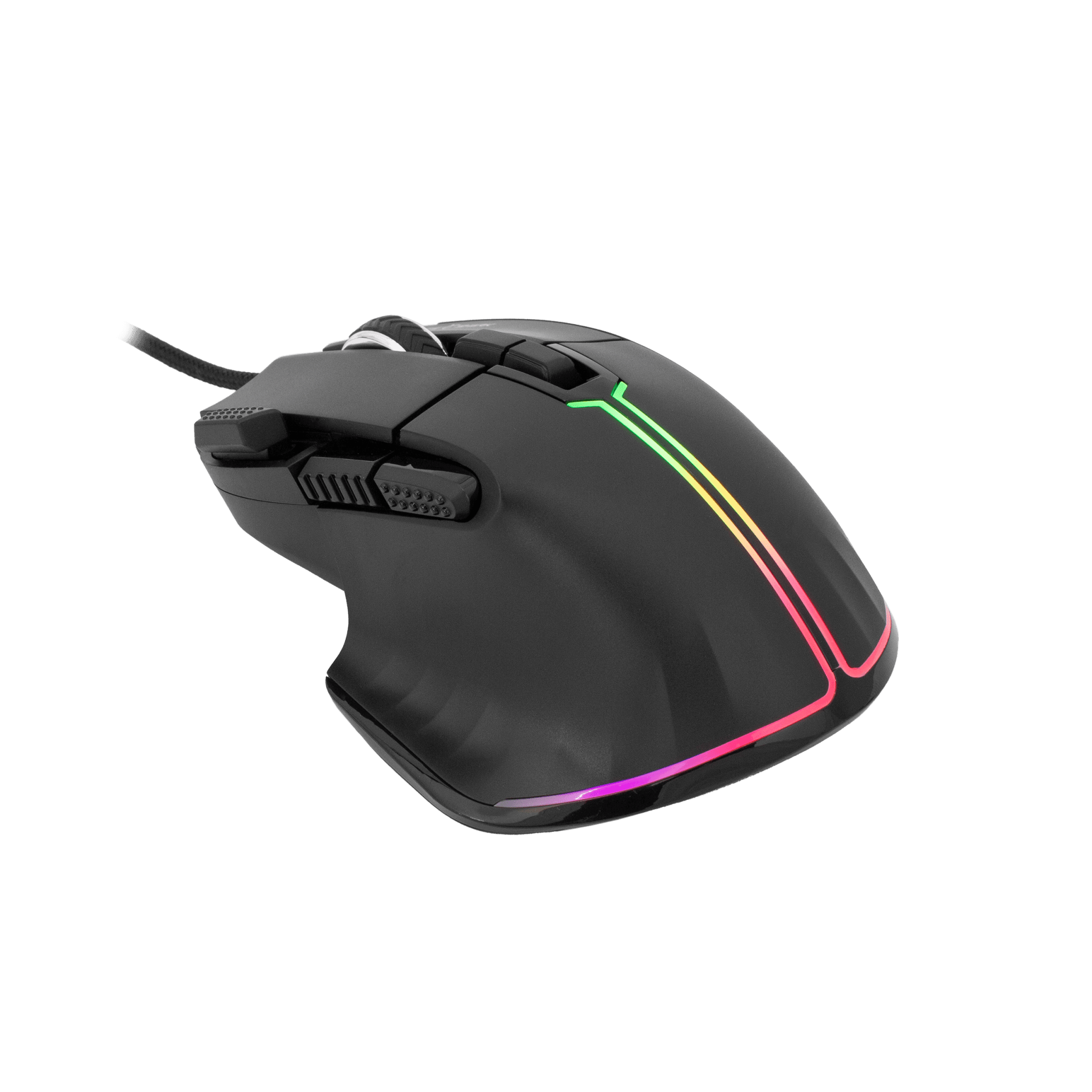 White Shark MARROK RGB Gaming Mouse - Black - GameStore.mt