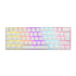 White Shark SHINOBI Keyboard - White (Blue Mechanical Switches) [US Layout] - GameStore.mt